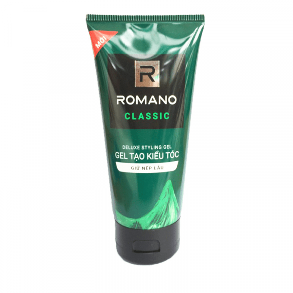 Gel Vuốt Tóc Romano Classic Giữ Nếp Siêu Cứng 150G  Gel tạo kiểu nhuộm tóc